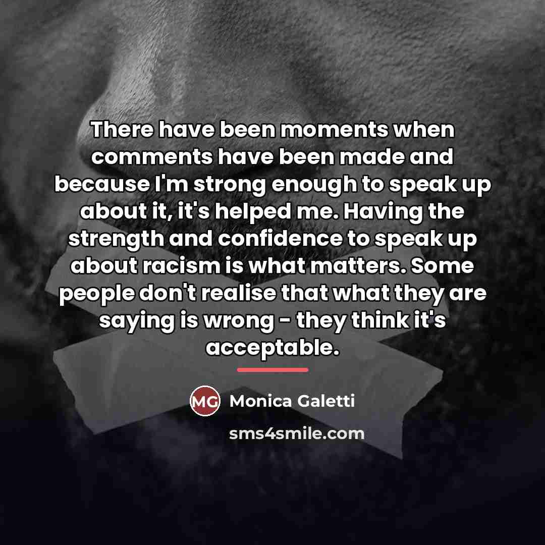 “There have been moments when comments have been made and…” quote by Monica Galetti