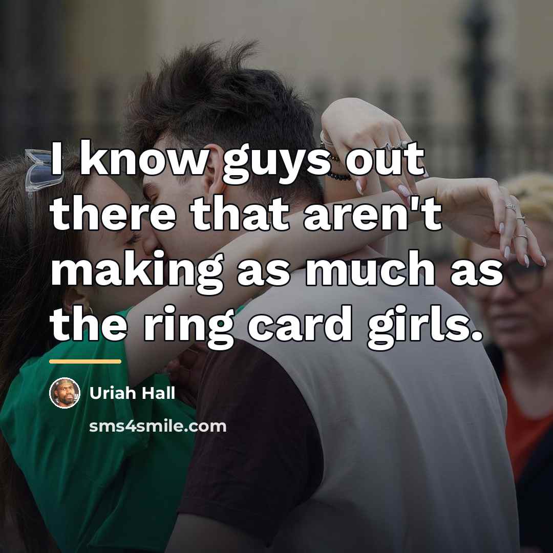 “I know guys out there that aren't making as much…” quote by Uriah Hall