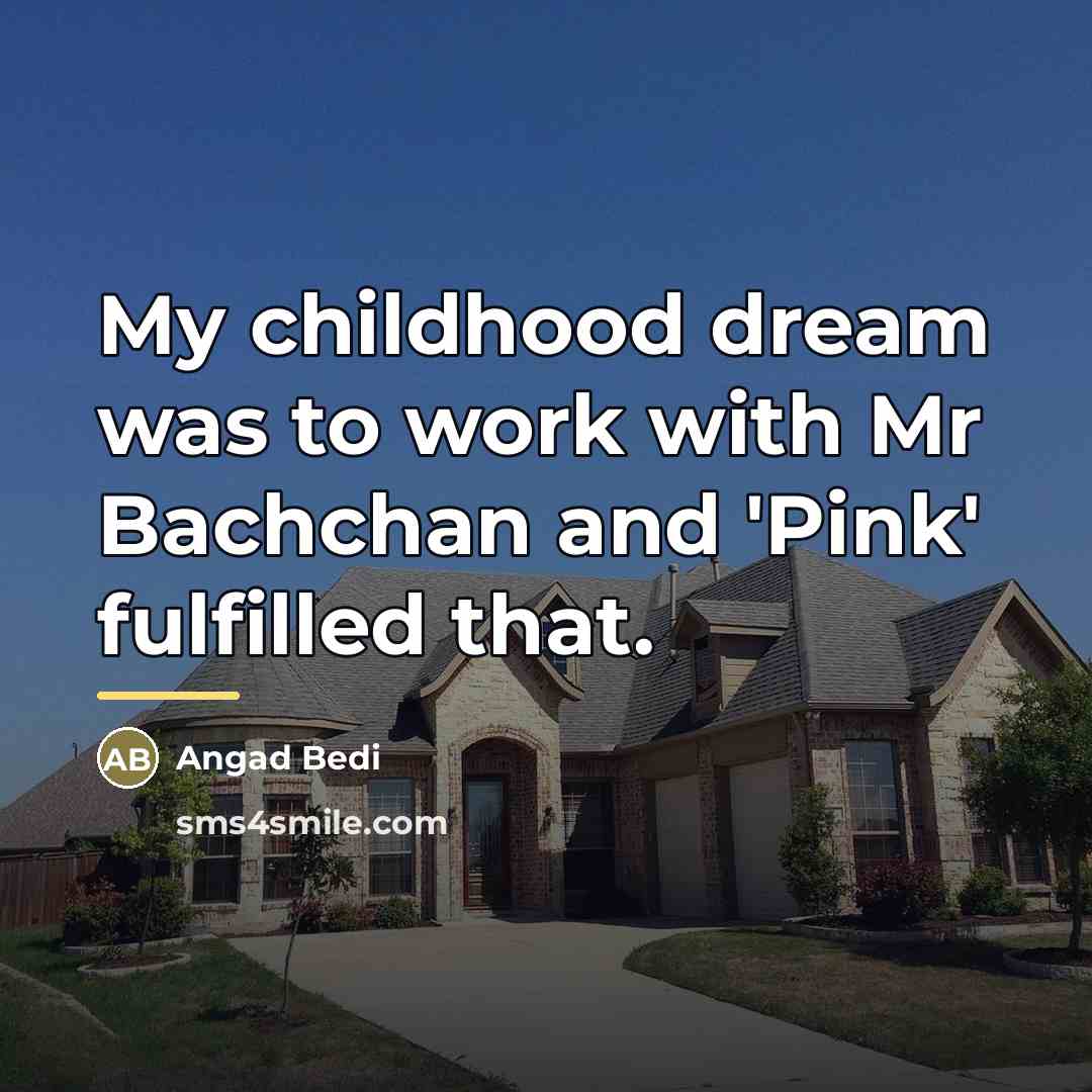 “My childhood dream was to work with Mr Bachchan and…” quote by Angad Bedi