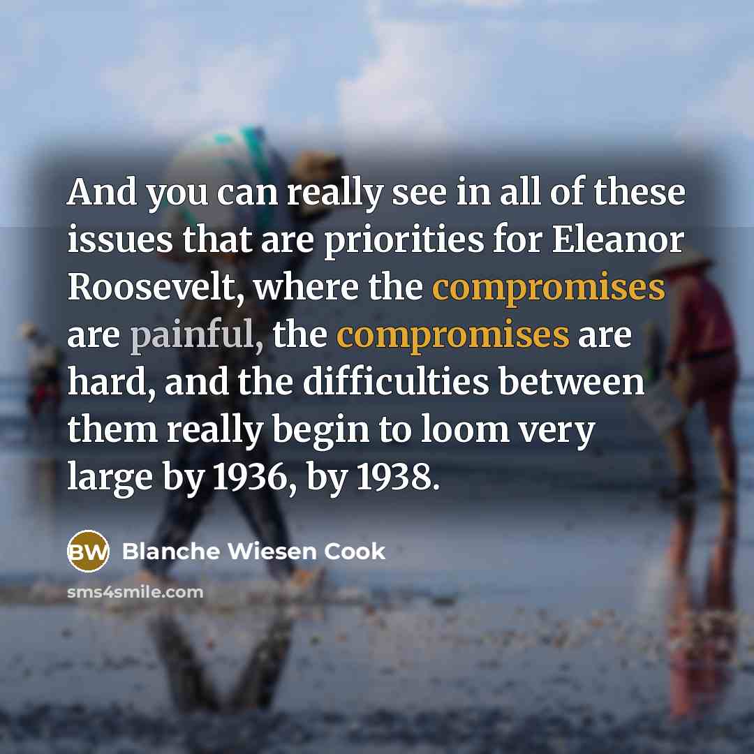 “And you can really see in all of these issues…” quote by Blanche Wiesen Cook