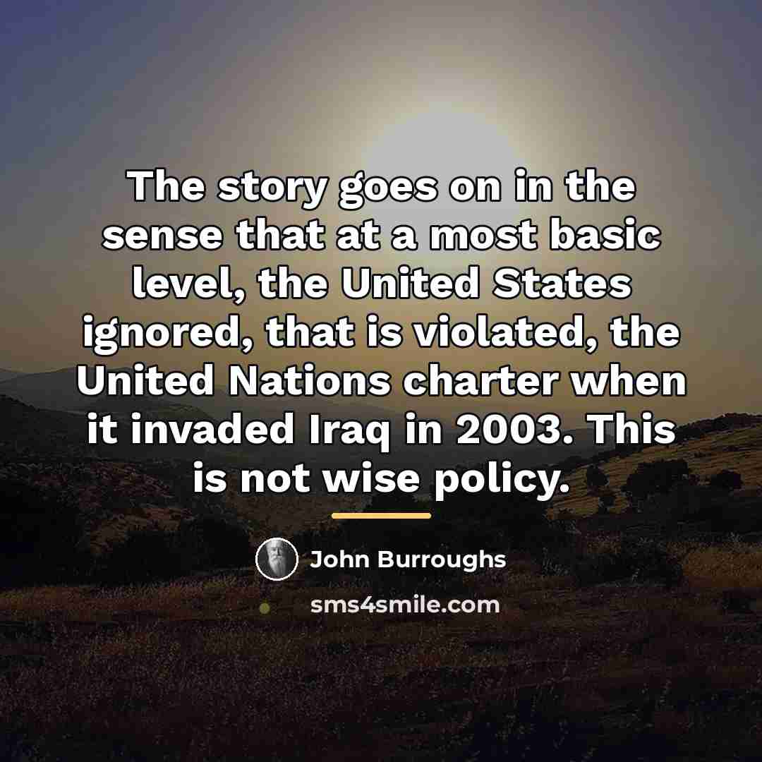 “The story goes on in the sense that at a…” quote by John Burroughs