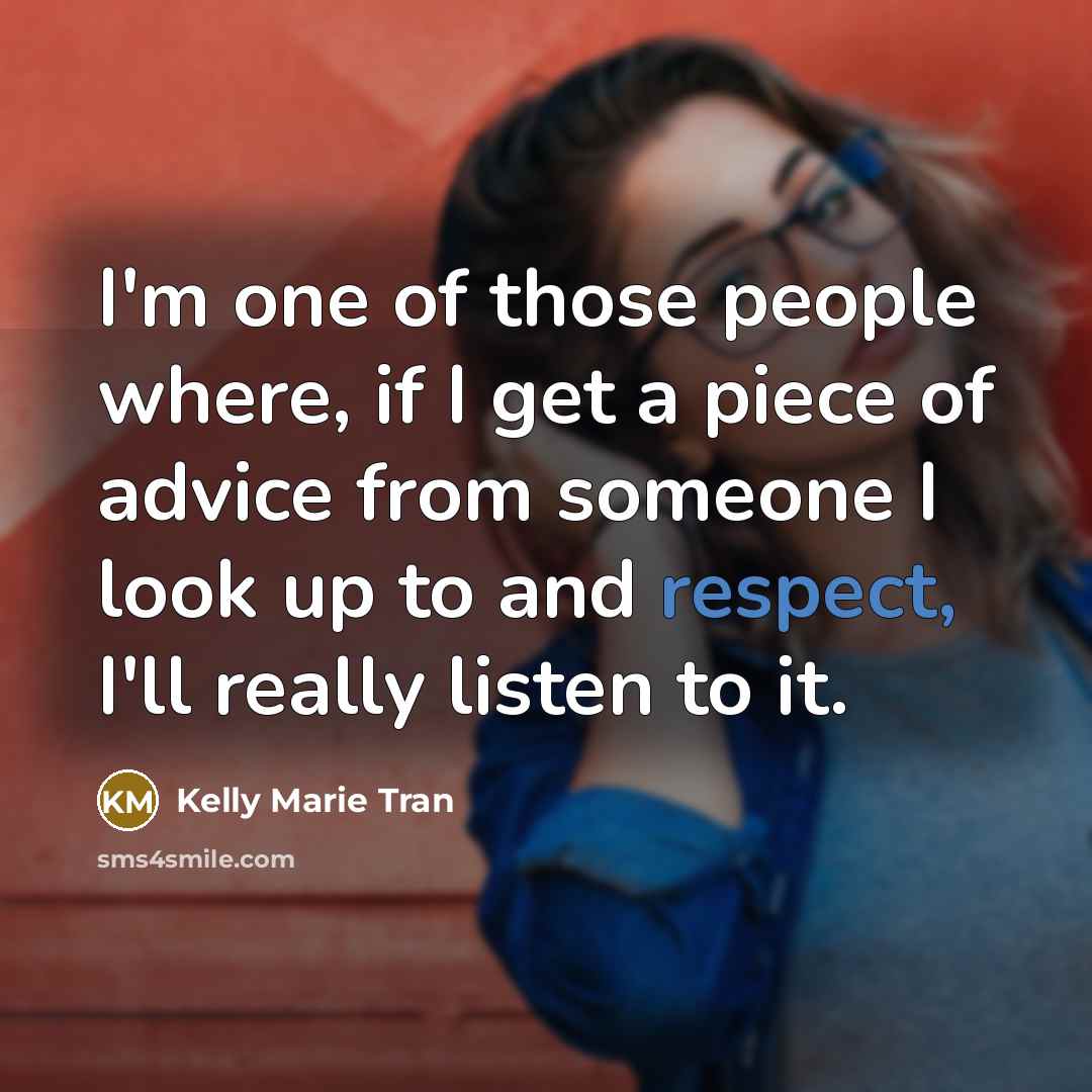 “I'm one of those people where, if I get a…” quote by Kelly Marie Tran