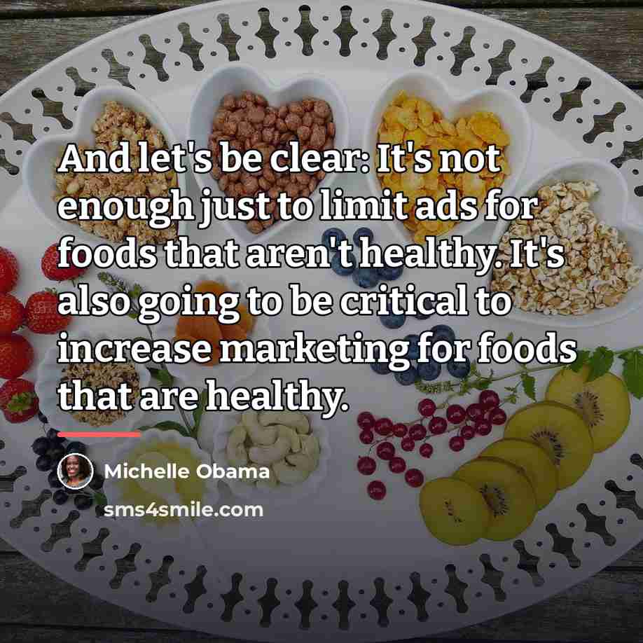 “And let's be clear: It's not enough just to limit…” quote by Michelle Obama