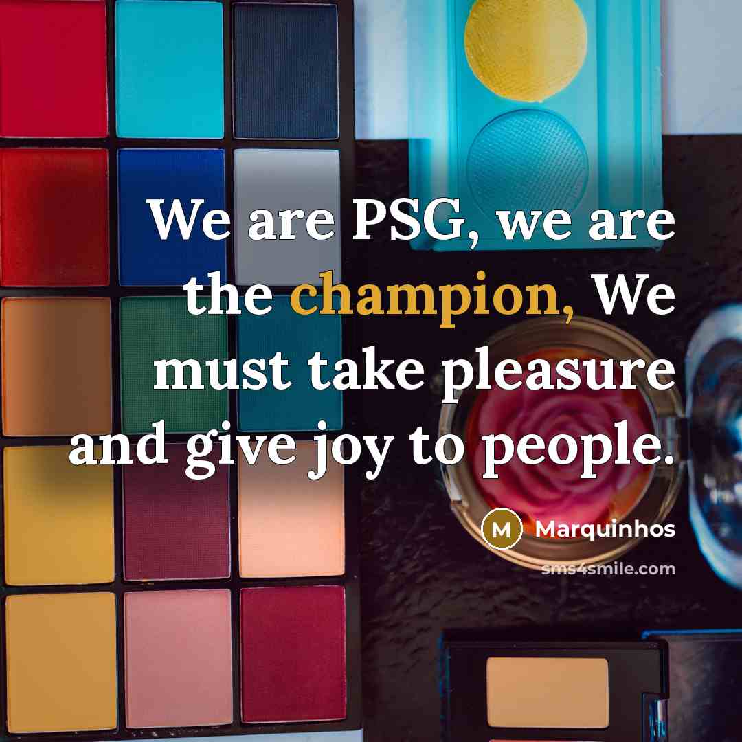 “We are PSG, we are the champion, We must take…” quote by Marquinhos