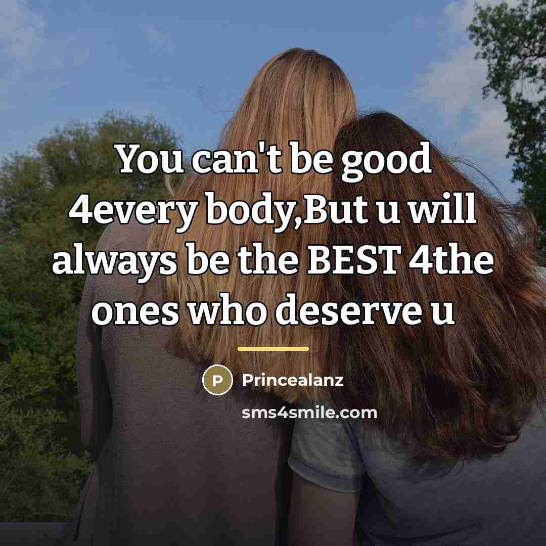 “You can't be good 4every body,But u will always be…” quote by Princealanz