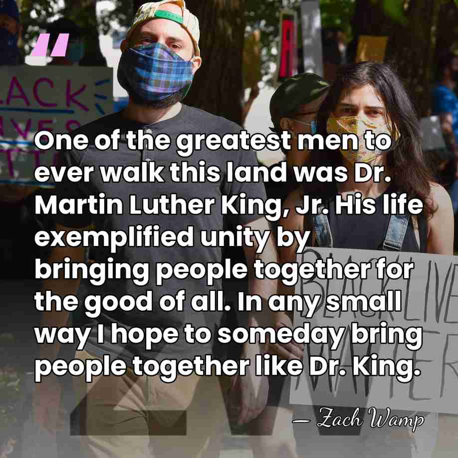 One of the greatest men to ever walk this land was Dr.&hellip; - Zach Wamp