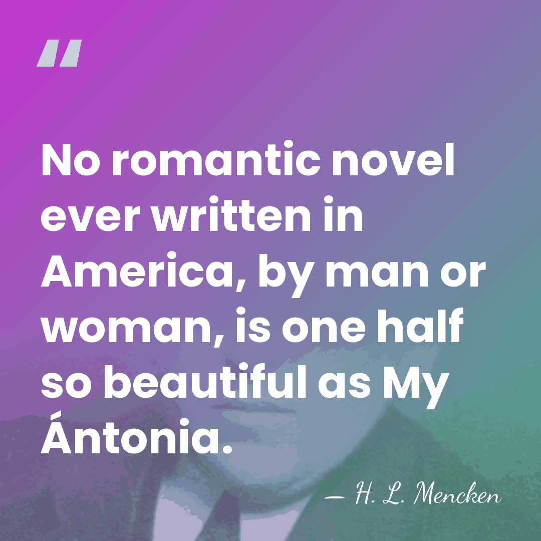 No romantic novel ever written in America, by man or woman, is&hellip; - H. L. Mencken