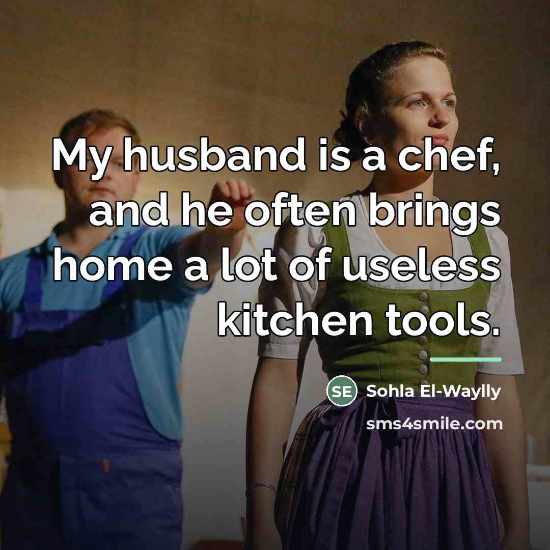 “My husband is a chef, and he often brings home…” quote by Sohla El-Waylly