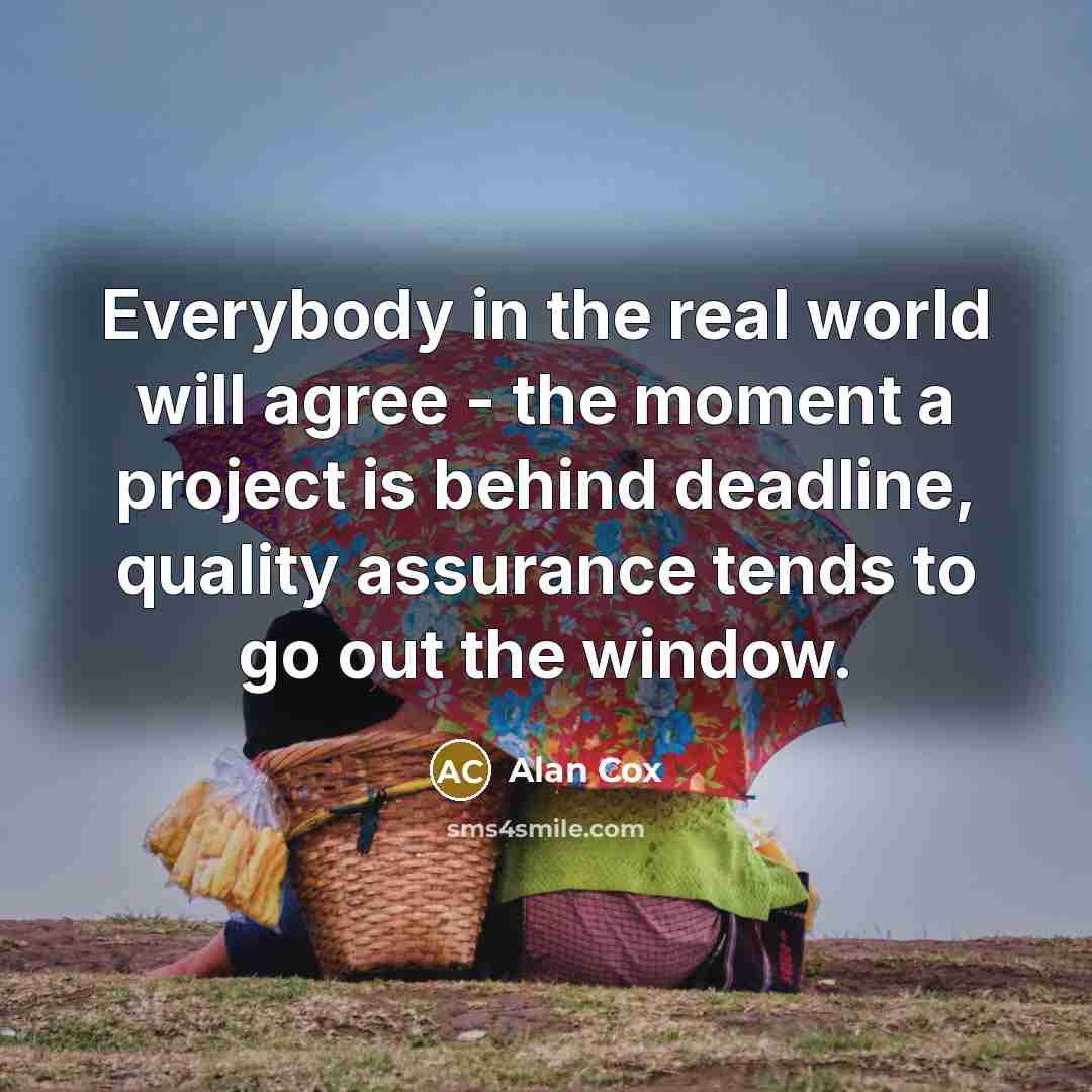 “Everybody in the real world will agree - the moment…” quote by Alan Cox