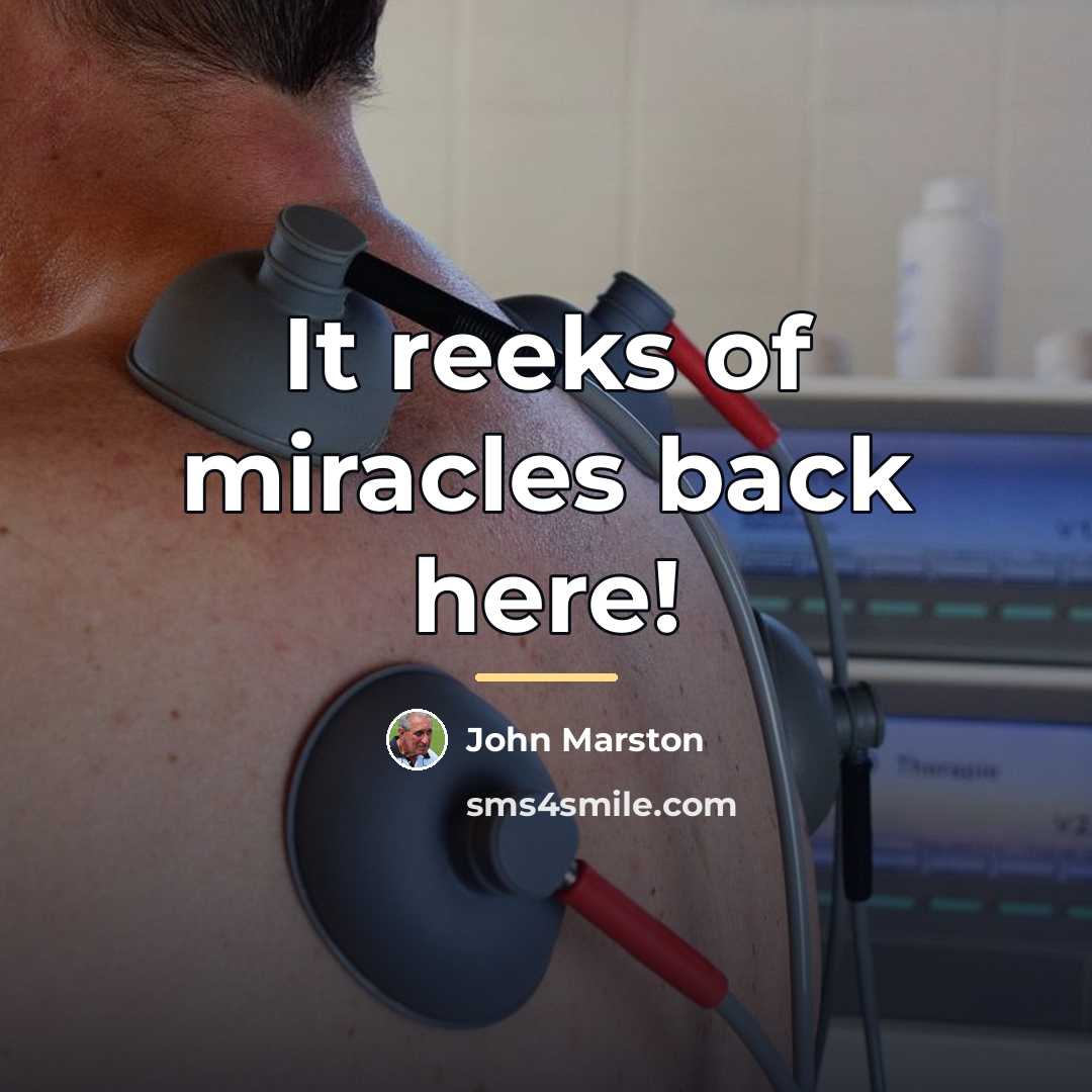 “It reeks of miracles back here!…” quote by John Marston