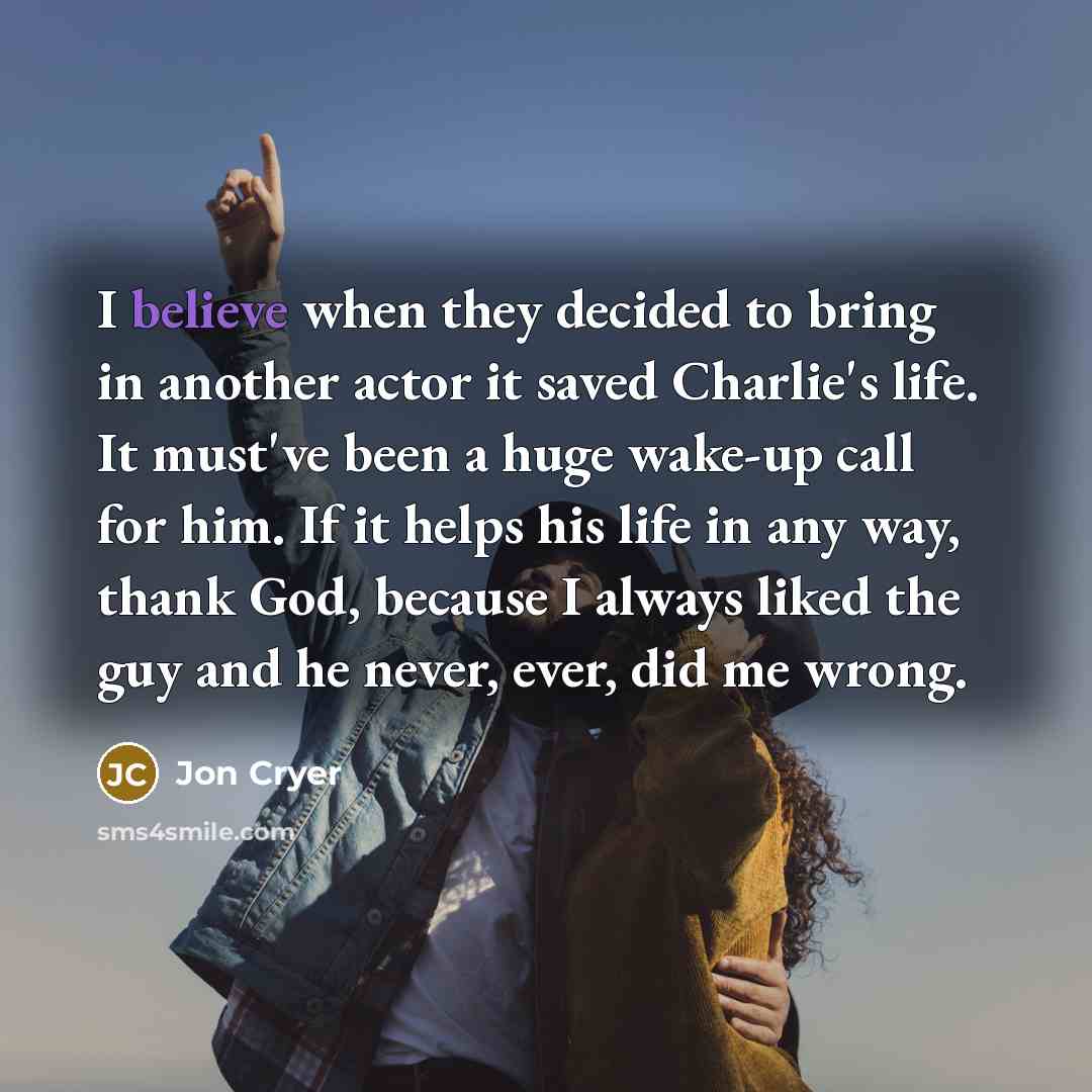 “I believe when they decided to bring in another actor…” quote by Jon Cryer