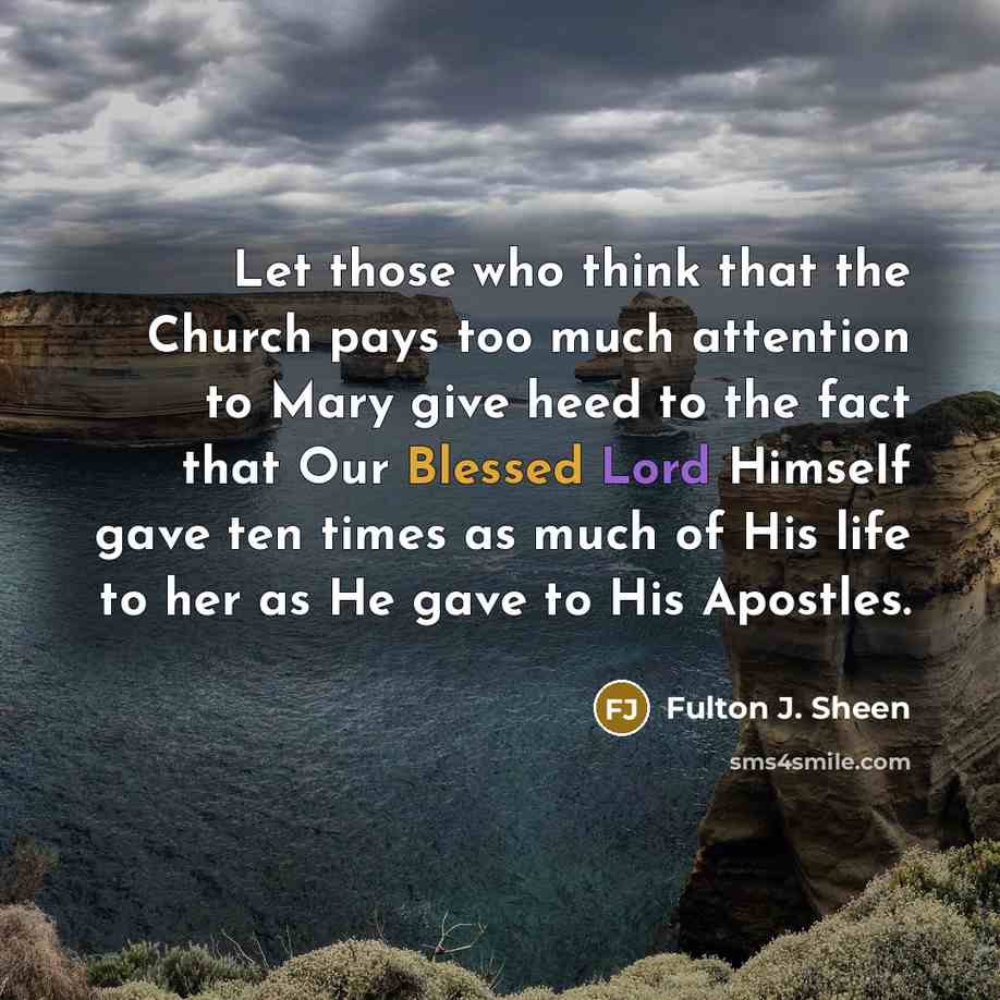 “Let those who think that the Church pays too much…” quote by Fulton J. Sheen