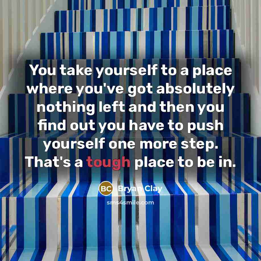 “You take yourself to a place where you've got absolutely…” quote by Bryan Clay