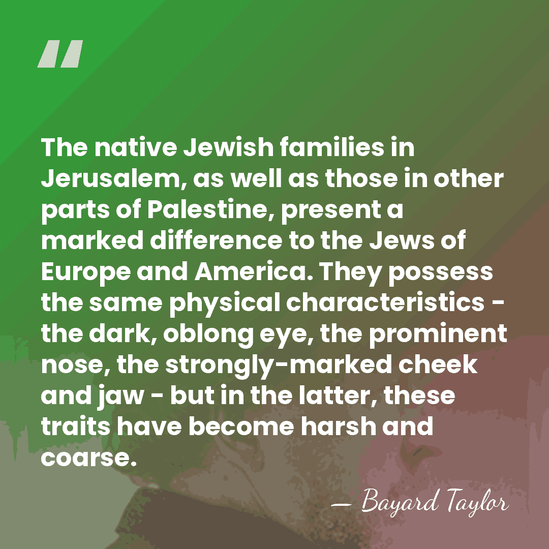 The native Jewish families in Jerusalem, as well as those in other&hellip; - Bayard Taylor