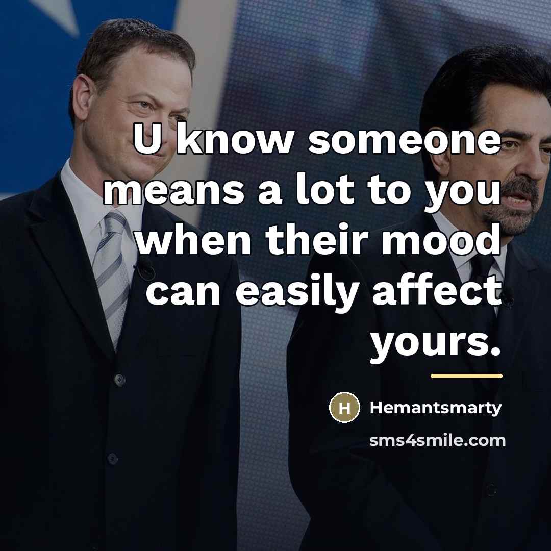 “U know someone means a lot to you when their…” quote by Hemantsmarty