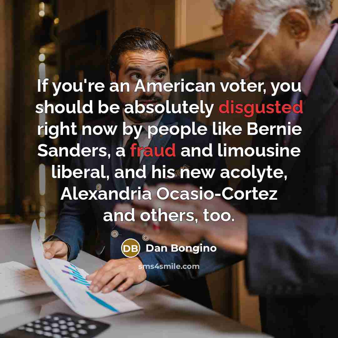 “If you're an American voter, you should be absolutely disgusted…” quote by Dan Bongino