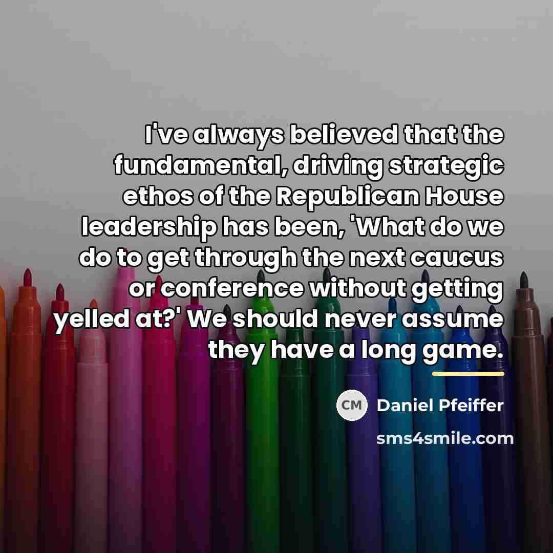 “I've always believed that the fundamental, driving strategic ethos of…” quote by Daniel Pfeiffer