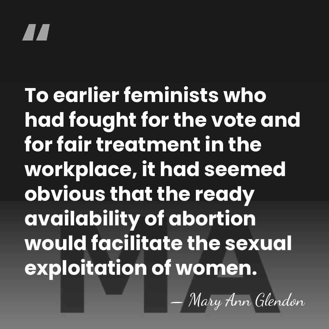 To earlier feminists who had fought for the vote and for fair&hellip; - Mary Ann Glendon