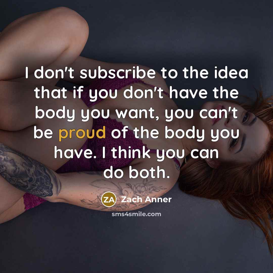 “I don't subscribe to the idea that if you don't…” quote by Zach Anner