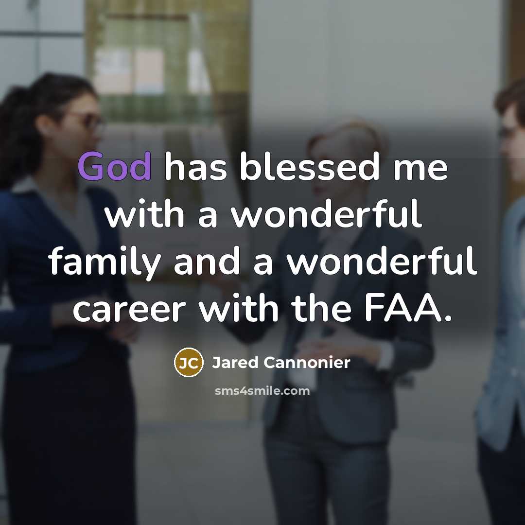 “God has blessed me with a wonderful family and a…” quote by Jared Cannonier