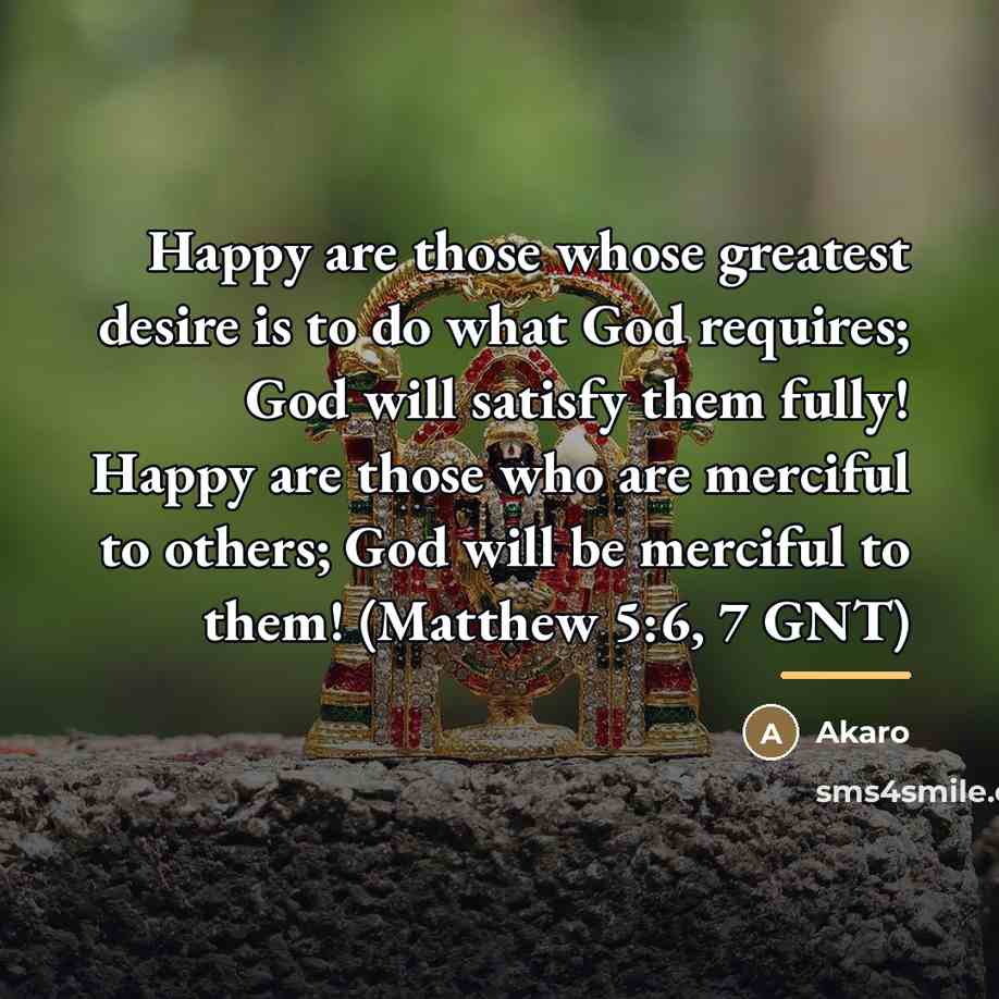 “Happy are those whose greatest desire is to do what…” quote by Akaro