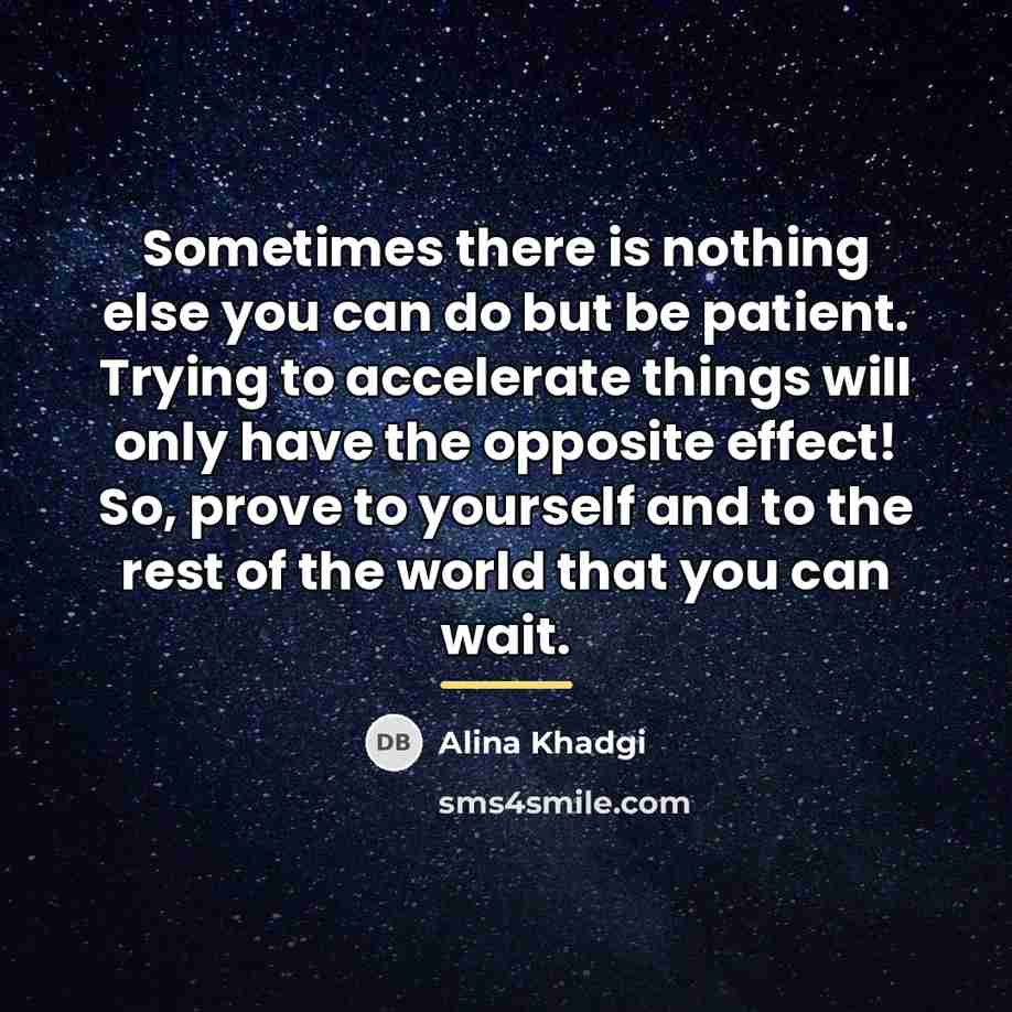 “Sometimes there is nothing else you can do but be…” quote by Alina Khadgi