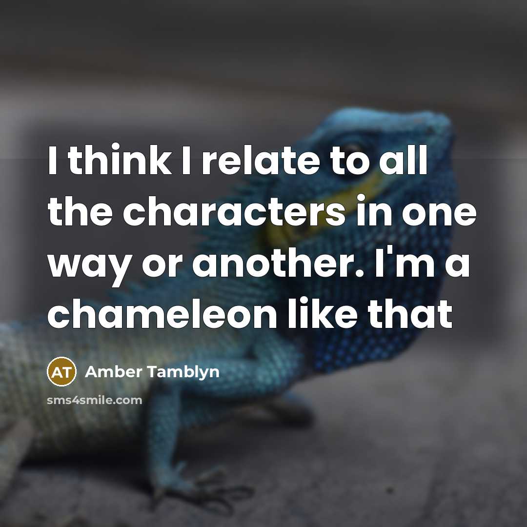“I think I relate to all the characters in one…” quote by Amber Tamblyn