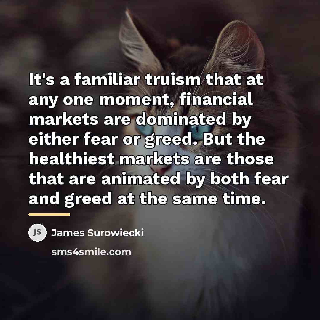 “It's a familiar truism that at any one moment, financial…” quote by James Surowiecki