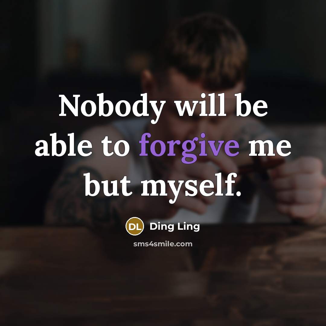 “Nobody will be able to forgive me but myself.…” quote by Ding Ling
