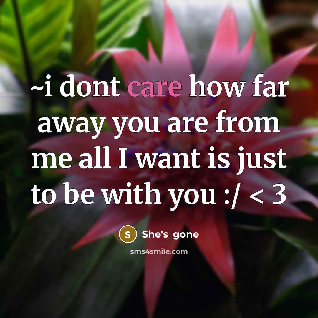 “~i dont care how far away you are from me…” quote by She's_gone