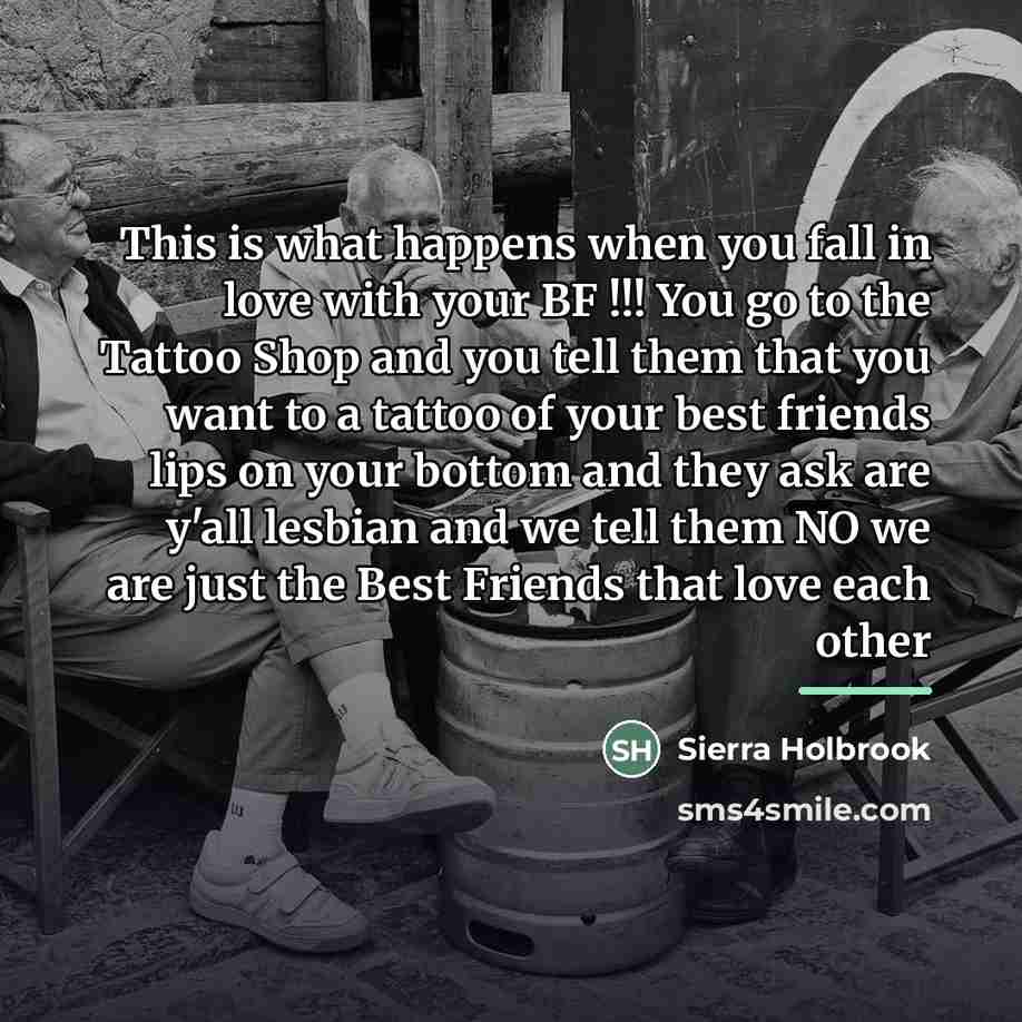 “This is what happens when you fall in love with…” quote by Sierra Holbrook