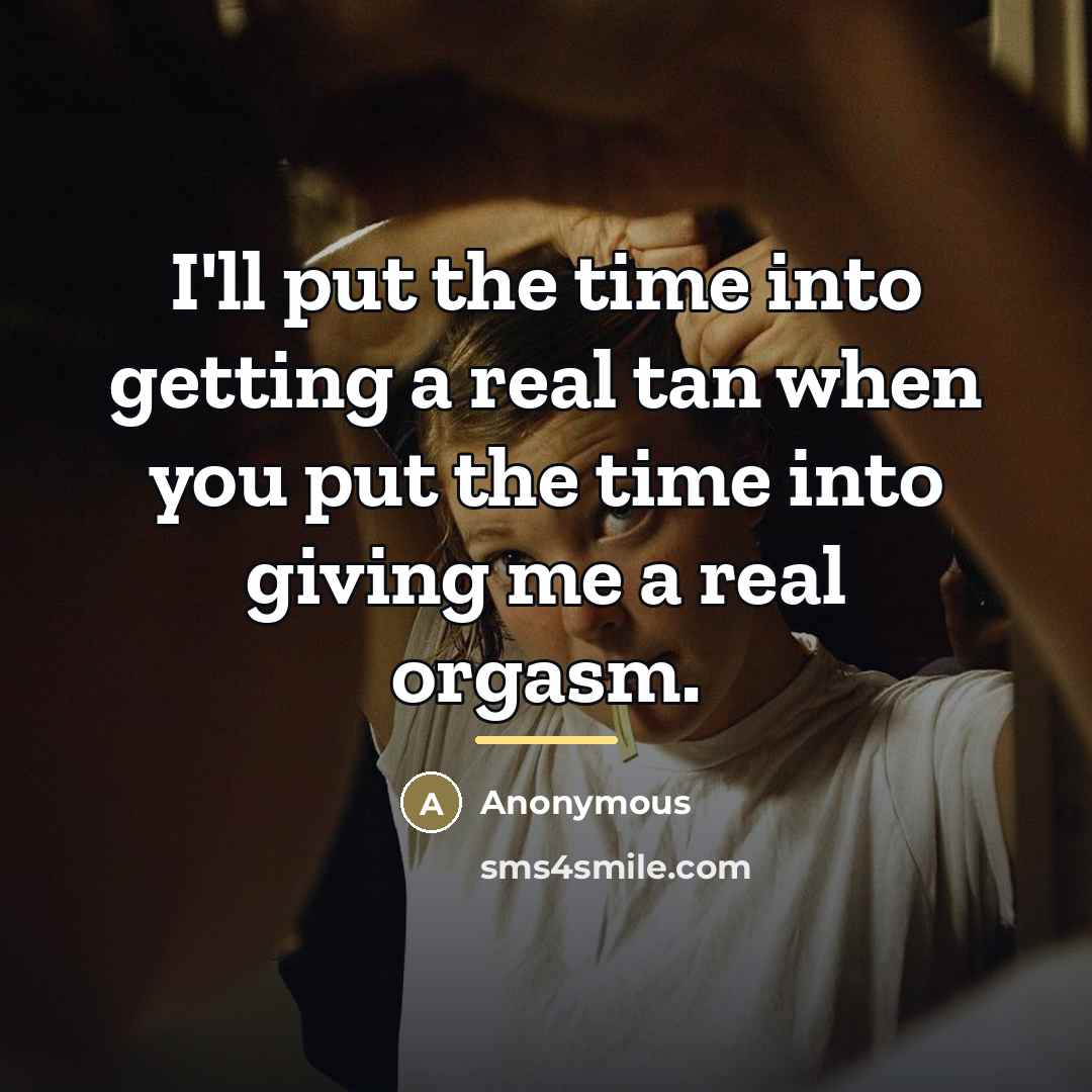 “I'll put the time into getting a real tan when…” quote by Anonymous