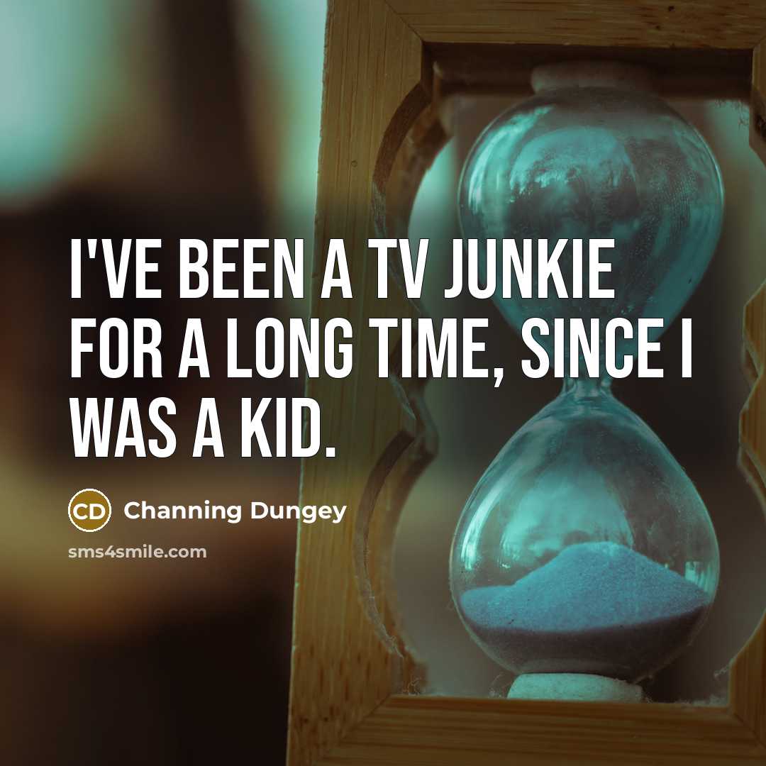 “I've been a TV junkie for a long time, since…” quote by Channing Dungey