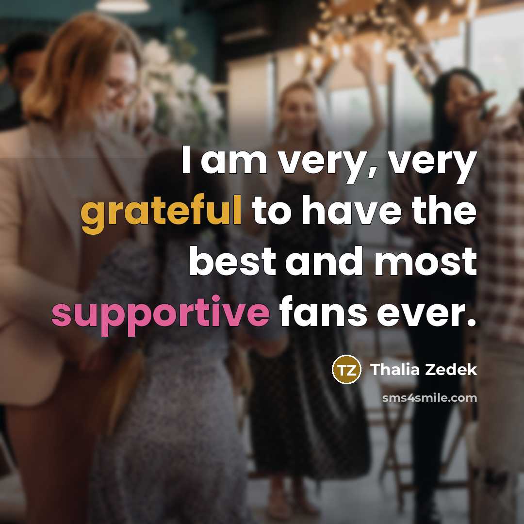 “I am very, very grateful to have the best and…” quote by Thalia Zedek