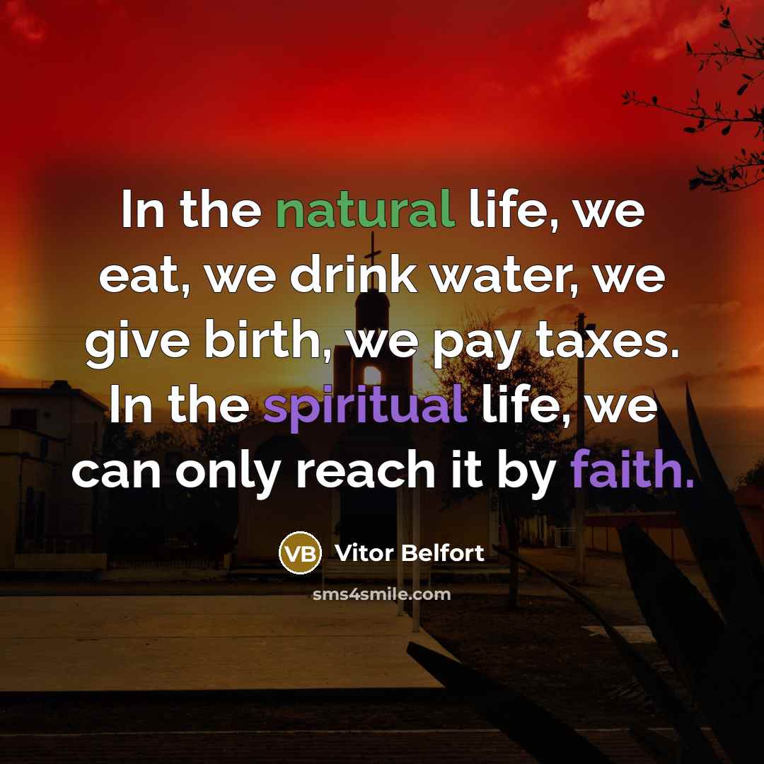 “In the natural life, we eat, we drink water, we…” quote by Vitor Belfort