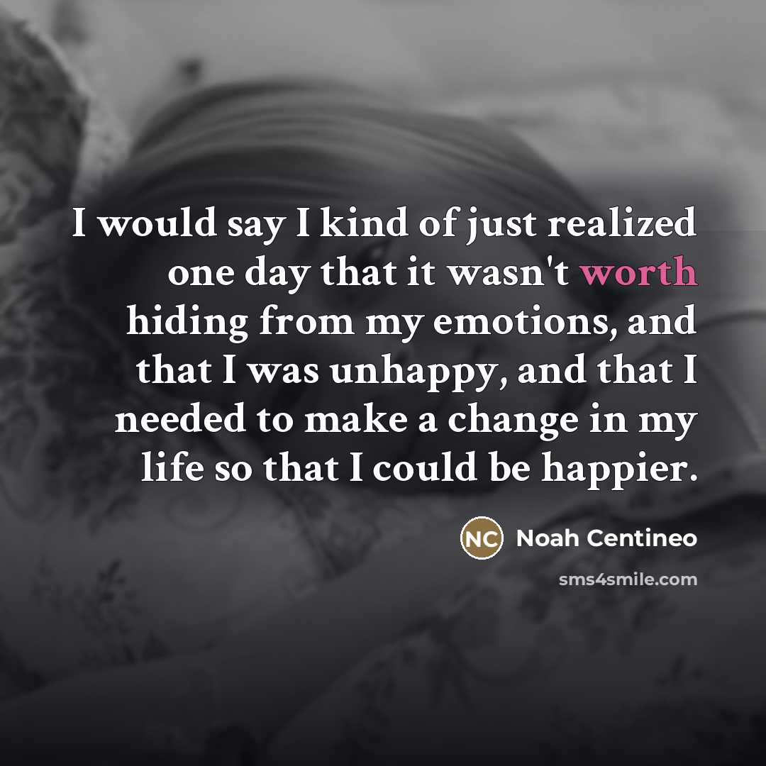 “I would say I kind of just realized one day…” quote by Noah Centineo