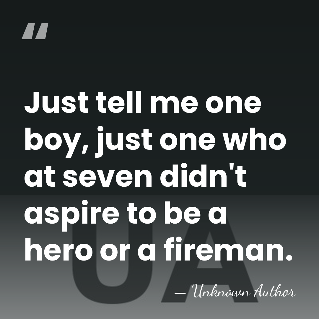 Just tell me one boy, just one who at seven didn't aspire&hellip; - Miguel Delibes