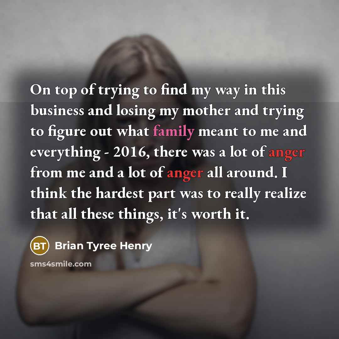 “On top of trying to find my way in this…” quote by Brian Tyree Henry
