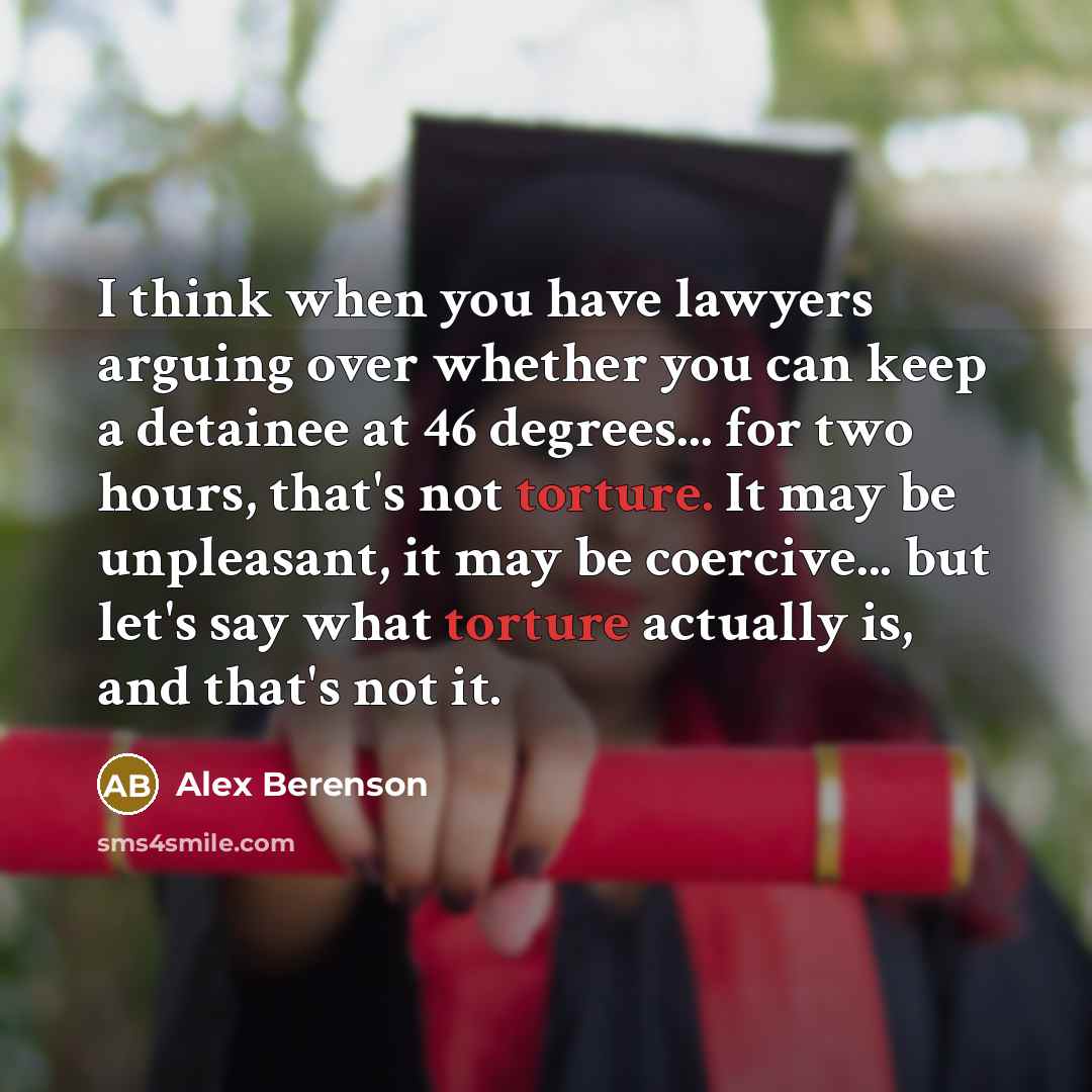 “I think when you have lawyers arguing over whether you…” quote by Alex Berenson