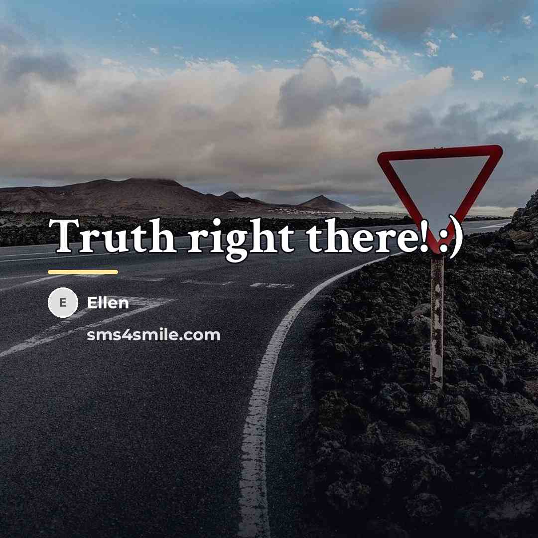 “Truth right there! :)…” quote by Ellen