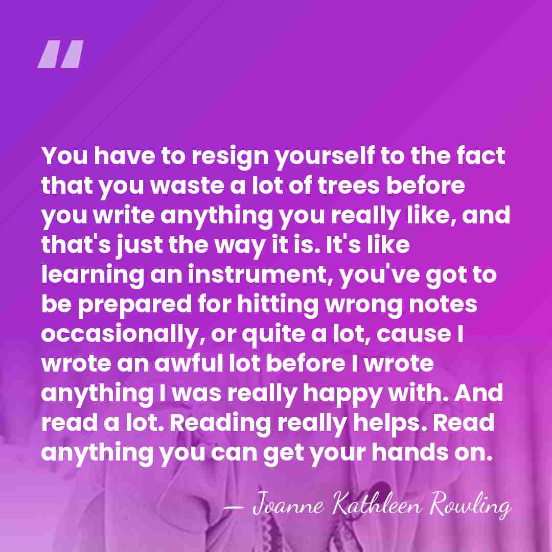 You have to resign yourself to the fact that you waste a&hellip; - Joanne Kathleen Rowling