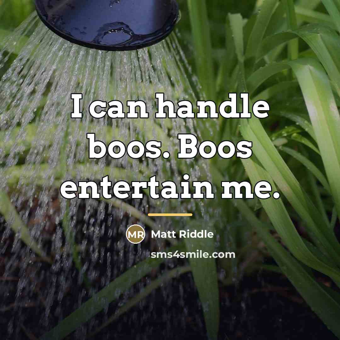 “I can handle boos. Boos entertain me.…” quote by Matt Riddle