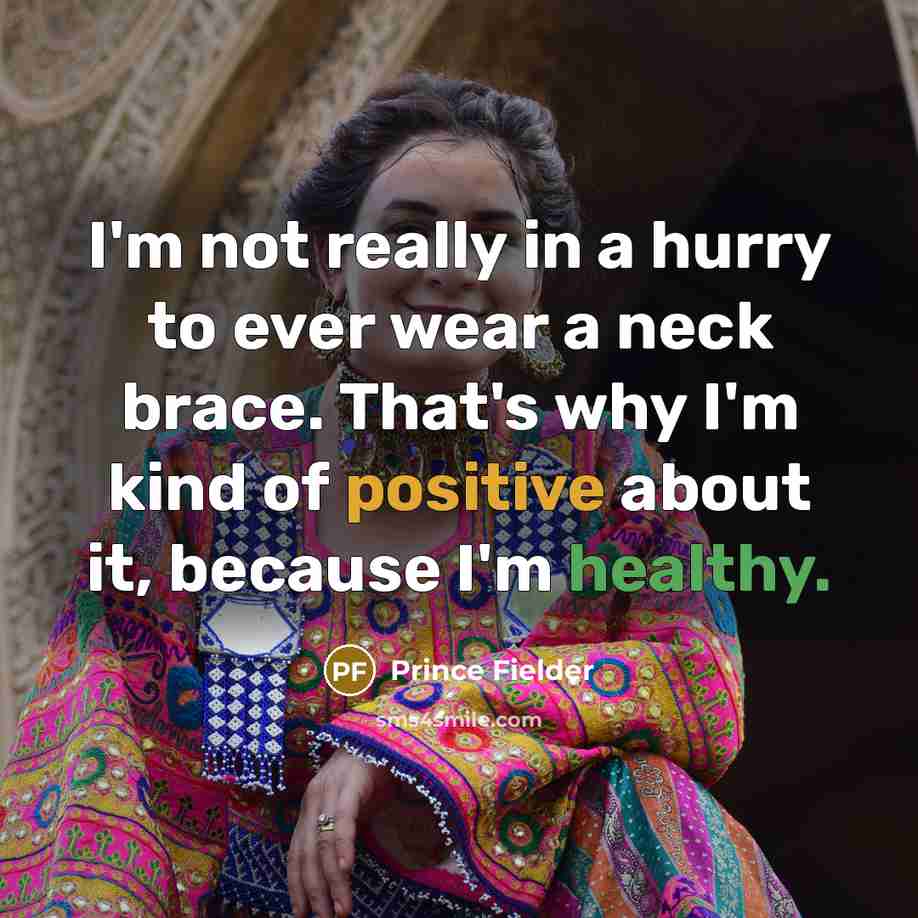 “I'm not really in a hurry to ever wear a…” quote by Prince Fielder