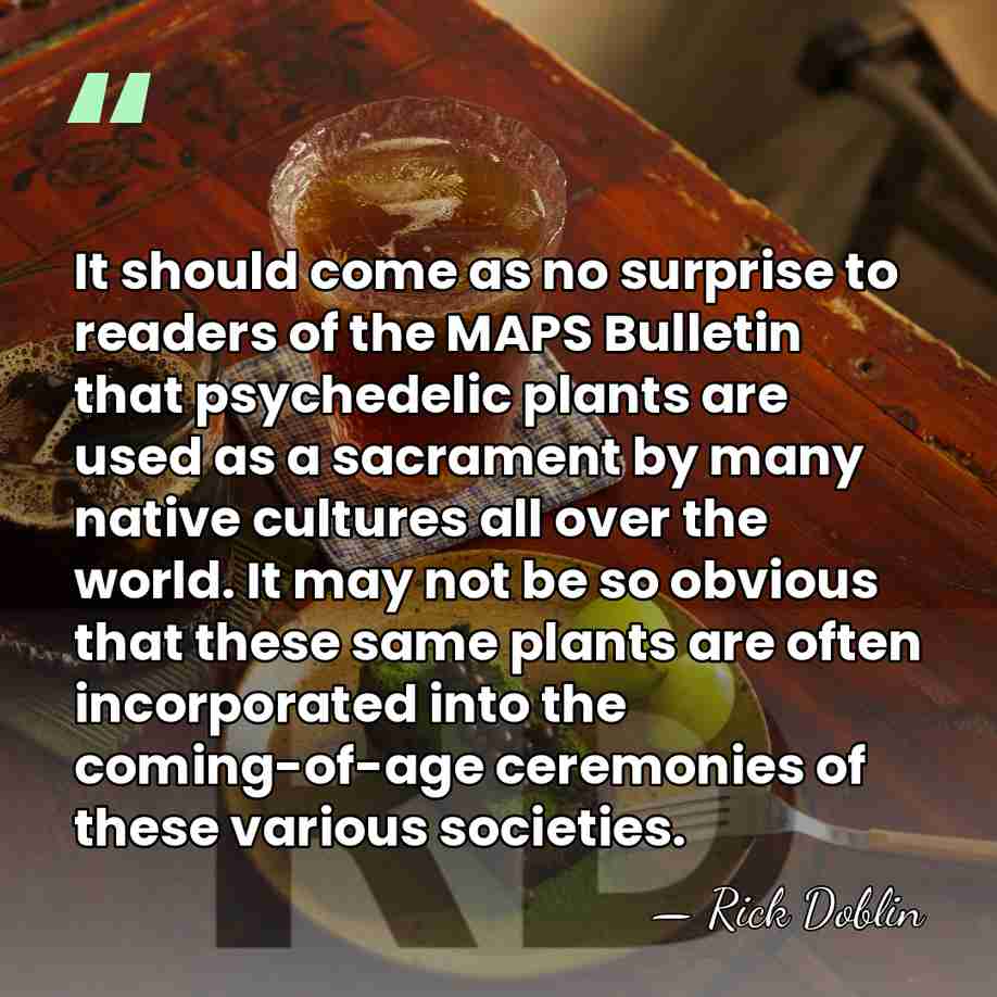 It should come as no surprise to readers of the MAPS Bulletin&hellip; - Rick Doblin