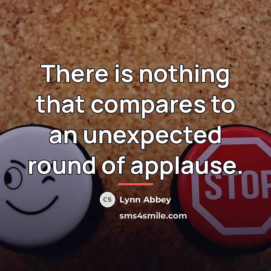 “There is nothing that compares to an unexpected round of…” quote by Lynn Abbey