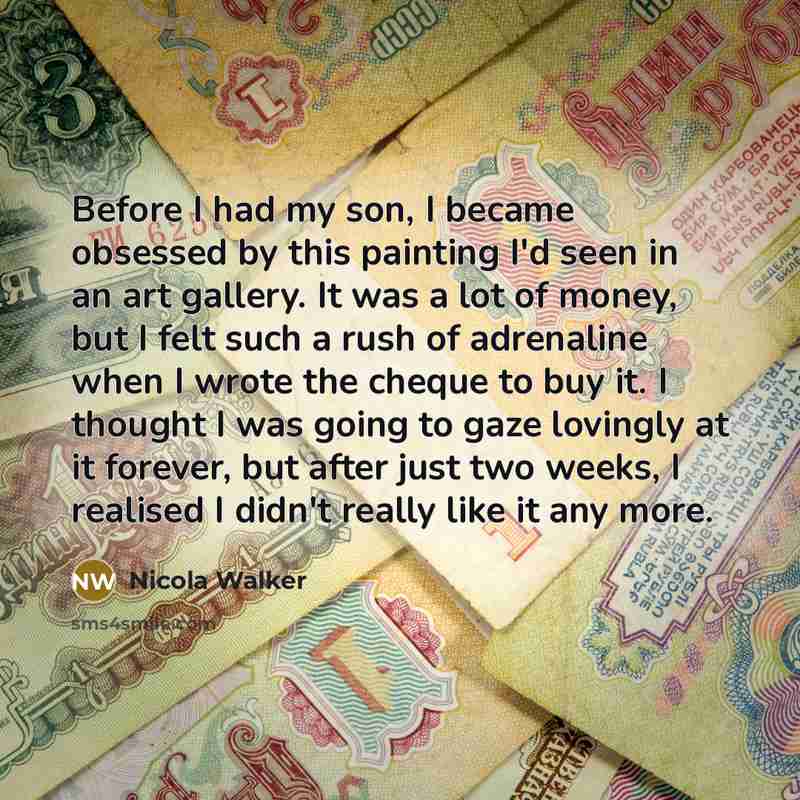 “Before I had my son, I became obsessed by this…” quote by Nicola Walker