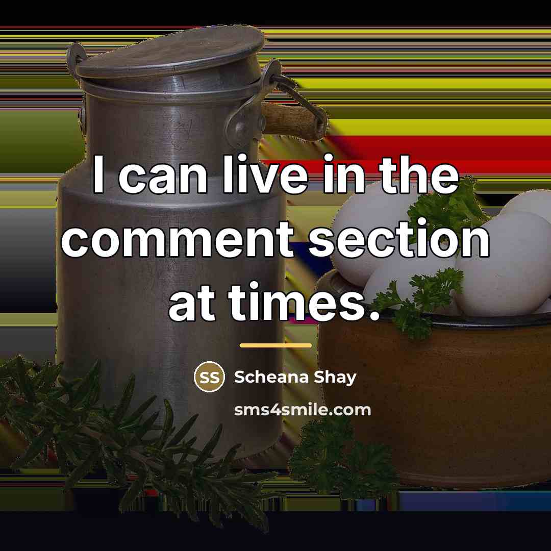 “I can live in the comment section at times.…” quote by Scheana Shay