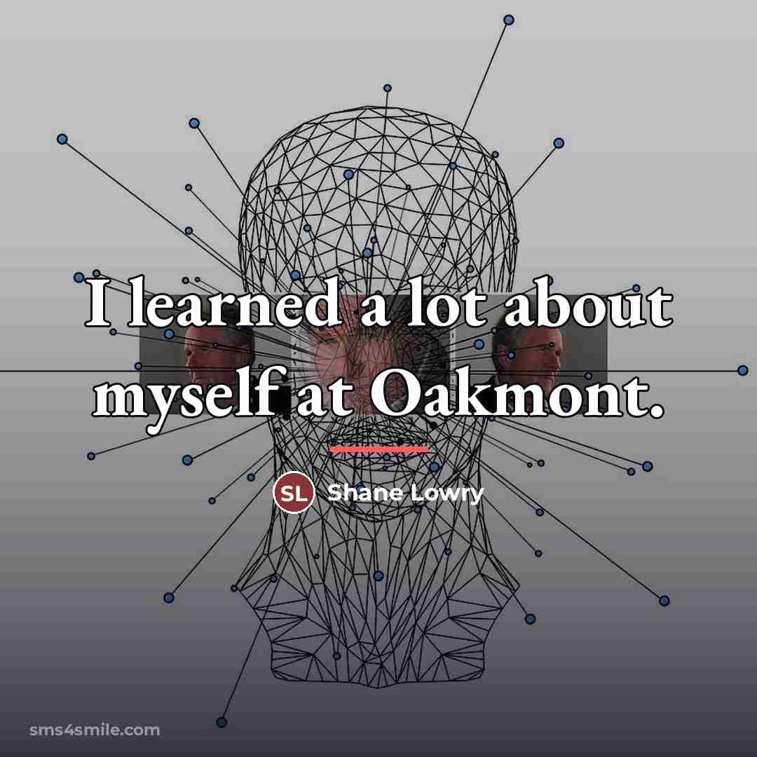 “I learned a lot about myself at Oakmont.…” quote by Shane Lowry