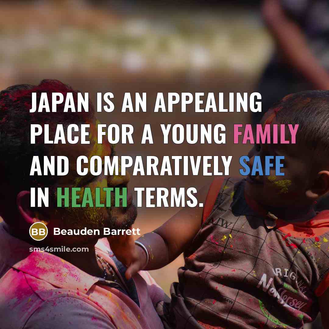 “Japan is an appealing place for a young family and…” quote by Beauden Barrett