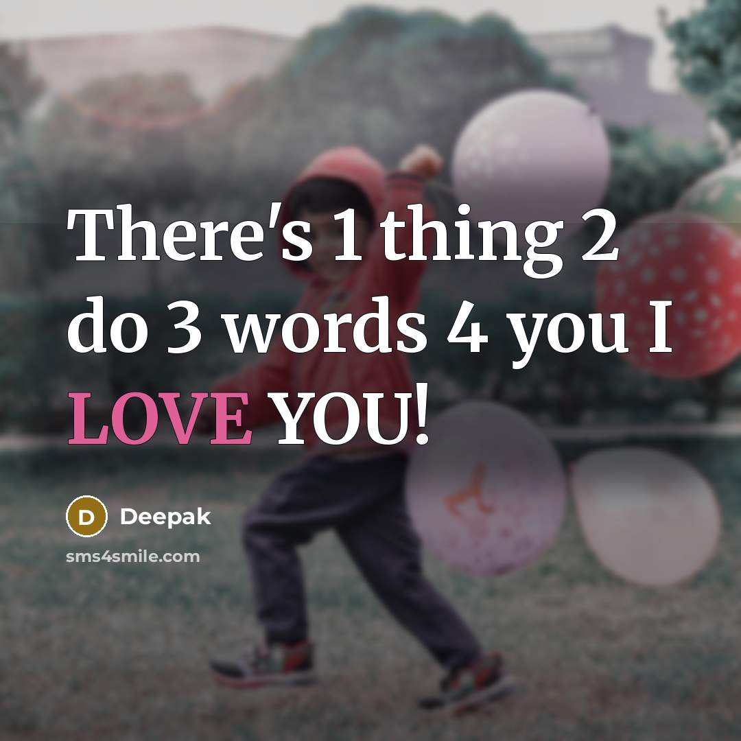 “There's 1 thing 2 do 3 words 4 you I…” quote by Deepak